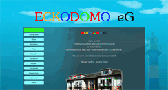 Desktop Screenshot of eckodomo.de